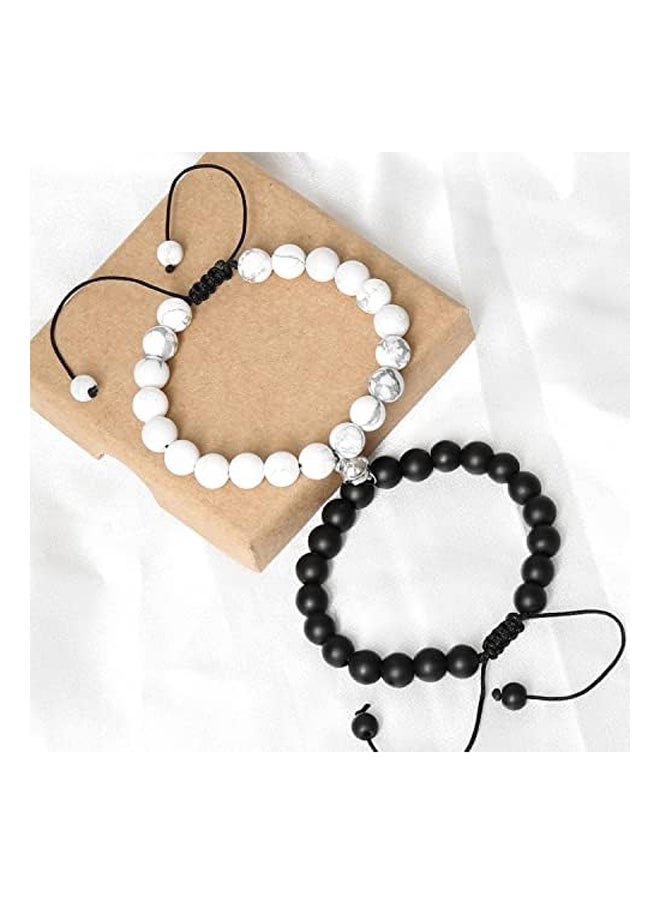 Generic - Magnetic Bracelets, 2PCS Magnetic Distance Coup - Image 1