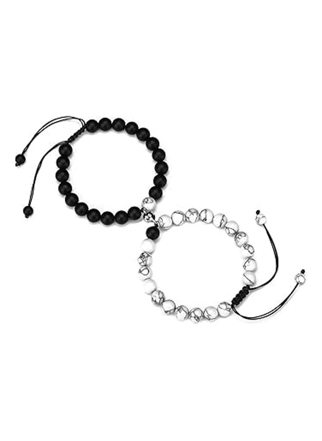 Generic - Magnetic Bracelets, 2PCS Magnetic Distance Coup - Image 1