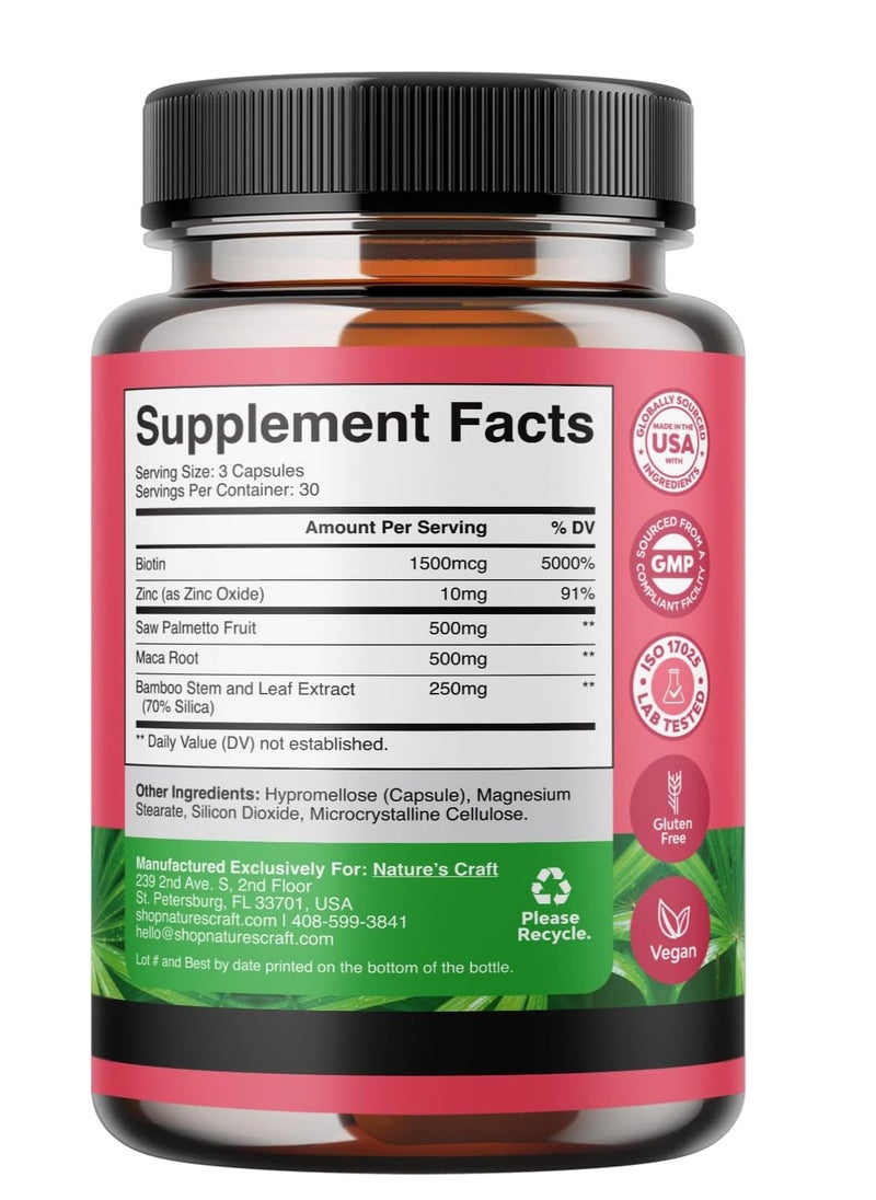 Nature's Craft - Women's Saw Palmetto 90 Capsules - Image 1