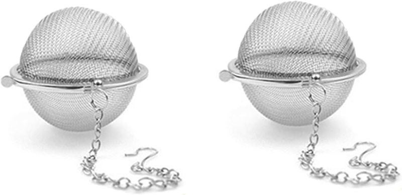 oxt 2PCS Premium Tea Infusers for Loose Leaf Tea - Upgraded Tea Strainers and Tea Balls for Flavoring Herbal Spices and Seasonings - Image 1