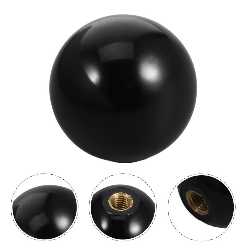 2pcs Universal Knob for Joystick Gear Shift Threaded Top Handle for Arcade Machines Replacement Controller Accessories Copper Round Covers - Image 2