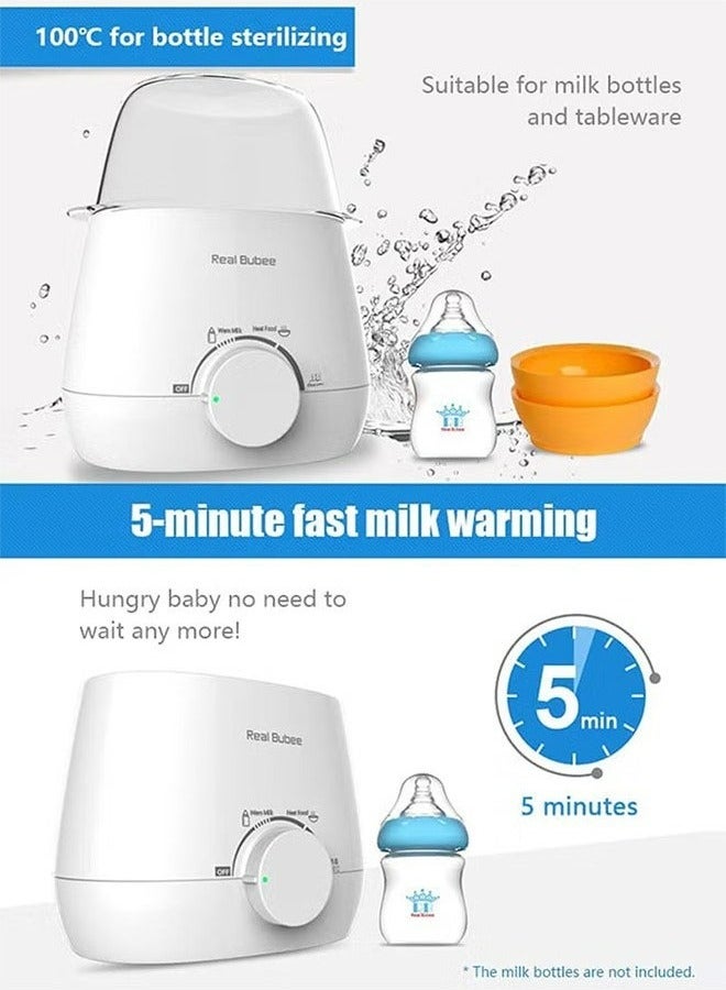 RollsTimi  Household Baby Multifunctional Constant Temperature Milk Warmer, Intelligent Portable Milk Bottle Disinfection Two-In-One Milk Warmer  - Image 5