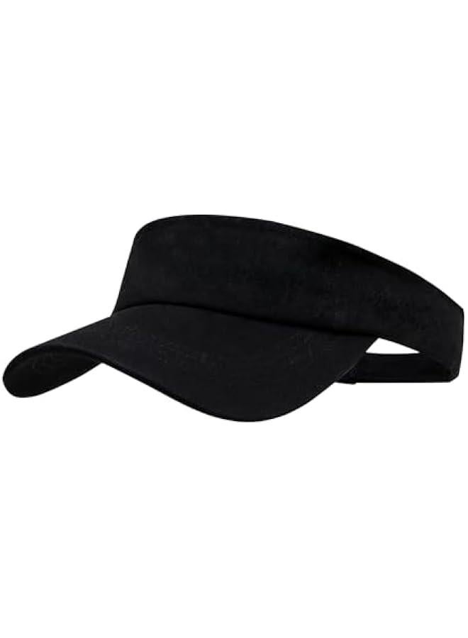 Arabest Adjustable Sport Sun Visor Hat with Empty Top Baseball Cap for Women and Men in Cotton - Image 1