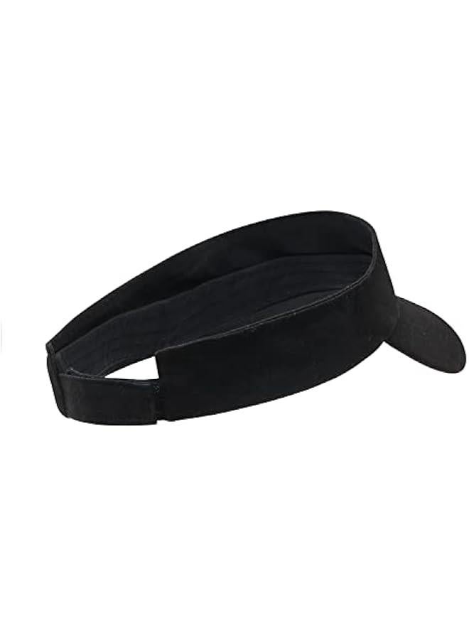 Arabest Adjustable Sport Sun Visor Hat with Empty Top Baseball Cap for Women and Men in Cotton - Image 4