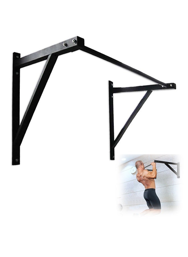 Wall Mounted Pull Up Bar, Exercise Home Gym Tool Metal Sport Equipment Heavy Mount Ceiling Mounted Chin Up Bar - Image 3