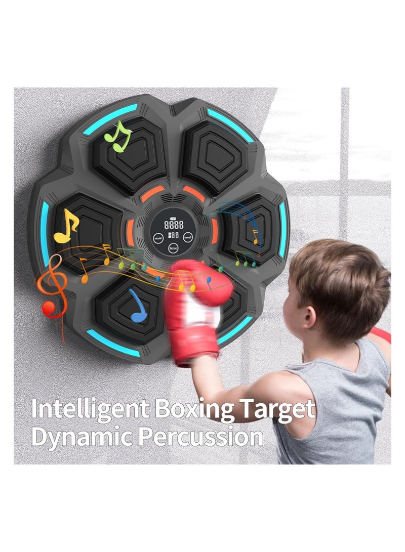 Smart Bluetooth Music Boxing Trainer - Wall-Mounted Electronic Boxing Practice Target with 9 Modes for Focus and Agility Training - Perfect Indoor Exercise Gift for Adults and Kids. - Image 2