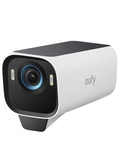 eufy eufy Security eufyCam S3 Pro Add-on Solar Security Camera Outdoor Wireless, Colour Night Vision, 4K Resolution, Forever Power 2.0, Face Recognition AI, Expandable Local Storage, No Monthly Fee  - Image 1