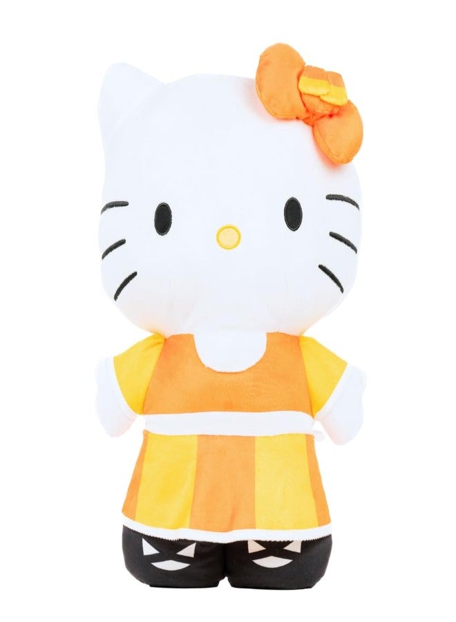 Franco Hello Kitty Halloween Candy Corn Bedding Super Soft Cozy Decorative Cuddle Pillow, (Officially Licensed Product) by Franco Collectibles - Image 1