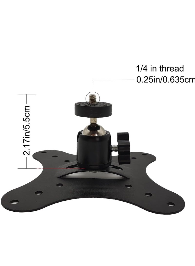 فلاشهوك حامل جهاز العرض - حامل جهاز عرض مثبت رأسيًا على الحائط، حامل عالمي للسقف، حامل جهاز عرض صغير (2.36 بوصة) - Image 2