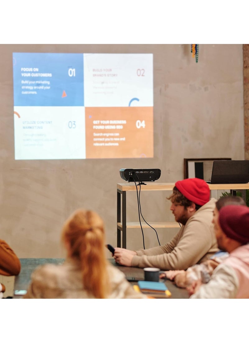 فلاشهوك حامل جهاز العرض - حامل جهاز عرض مثبت رأسيًا على الحائط، حامل عالمي للسقف، حامل جهاز عرض صغير (2.36 بوصة) - Image 4