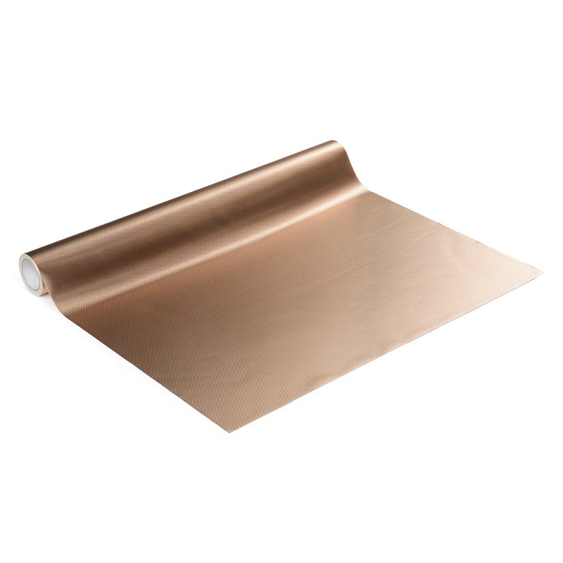 Con-Tact Brand 06F-C8M22-06 Shelf and Drawer Liner, Brushed Copper, 18x72 inches - Image 5