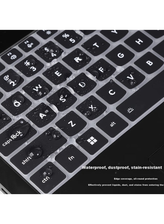 Jichuan Lenovo Savior Y9000p/r9000p/y7000p/r7000p Ai Yuanqi Silicone Keyboard Cover, 2025 Model Laptop Keyboard Protector, Dust Cover - Image 3