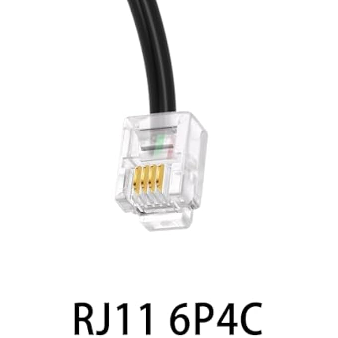rayihni RJ11 TO USB ADAPTER, RJ116P4C TO USB FEMALE CABLE, USED FOR TELEPHONE COMMUNICATION, FAX MACHINE, MODULATION AND DEMODULATION ADAPTER (30CM) - Image 2
