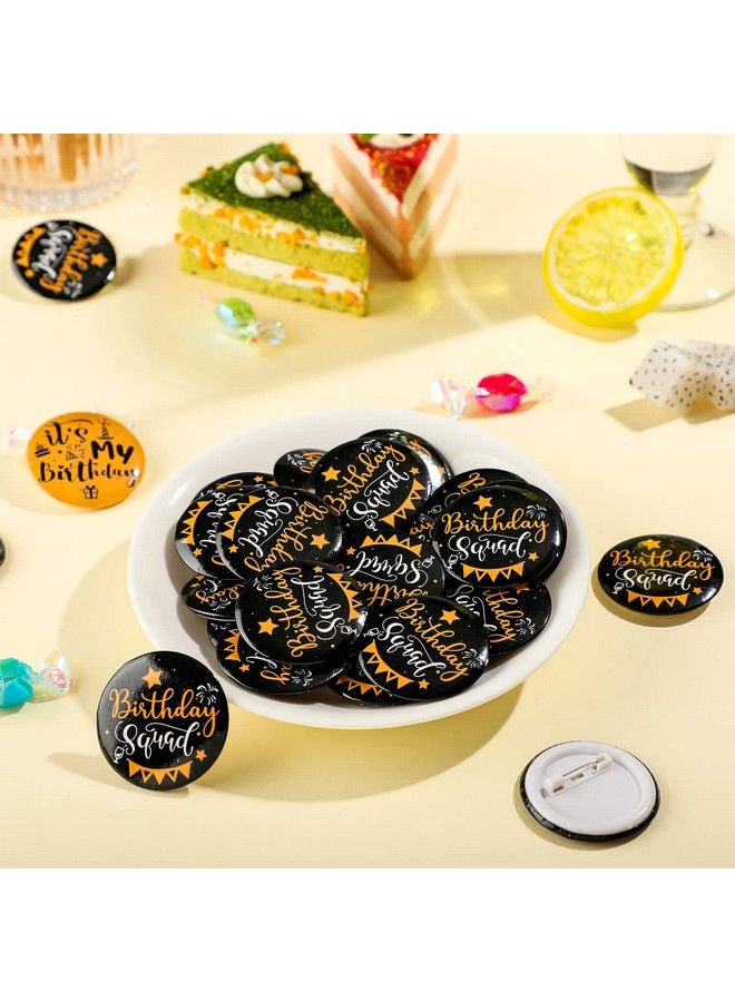 Mtlee 36 Pieces Birthday Button Pins It My Birthday Button Birthday Badges Birthday Squad Pinback Buttons Party Favors Supplies For Adults, Kids - Image 4