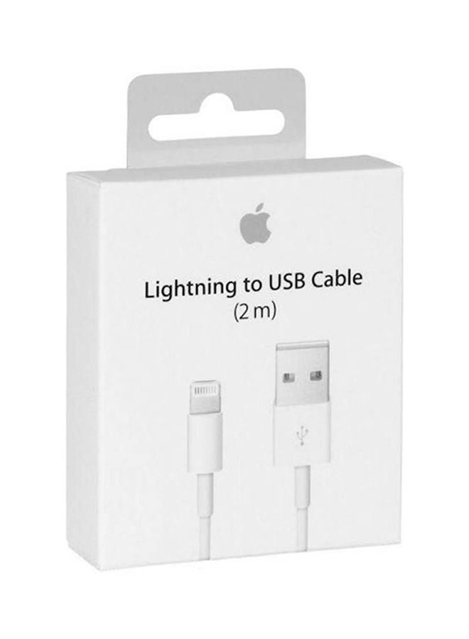 Apple Lightning To USB Cable - 2 Meter White - Image 3