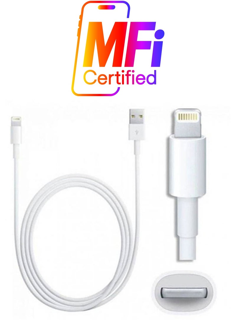 Apple Lightning To USB Cable - 2 Meter White - Image 1
