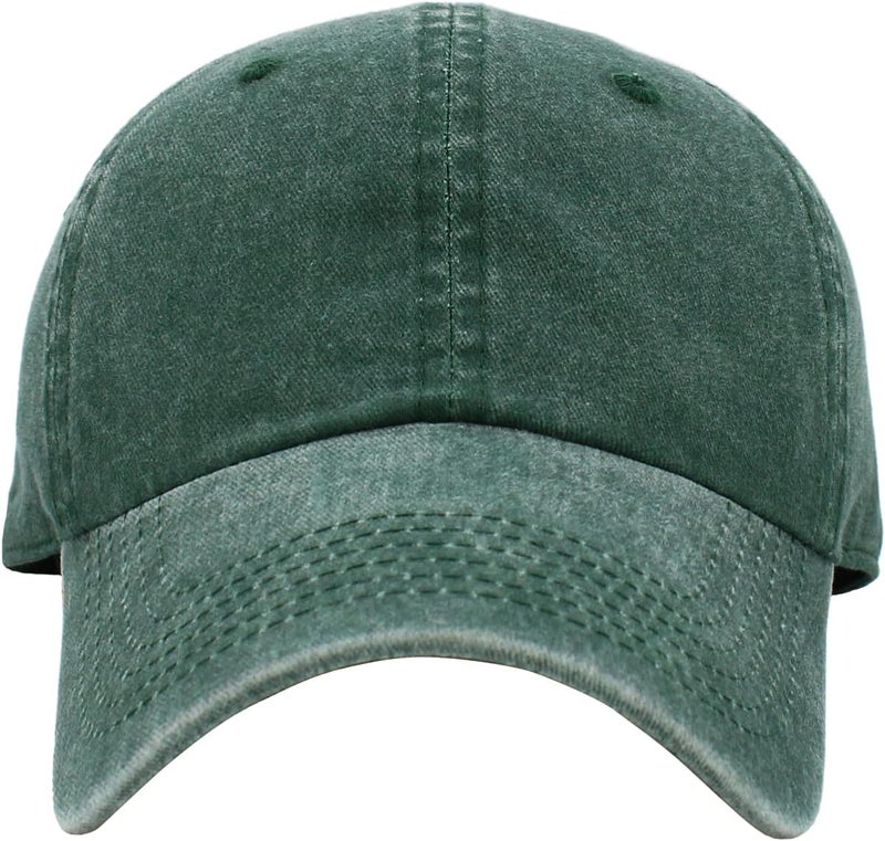 KBETHOS Classic Unisex Cotton Adjustable Low Crown Baseball Cap – Plain Dad Hat - Image 2