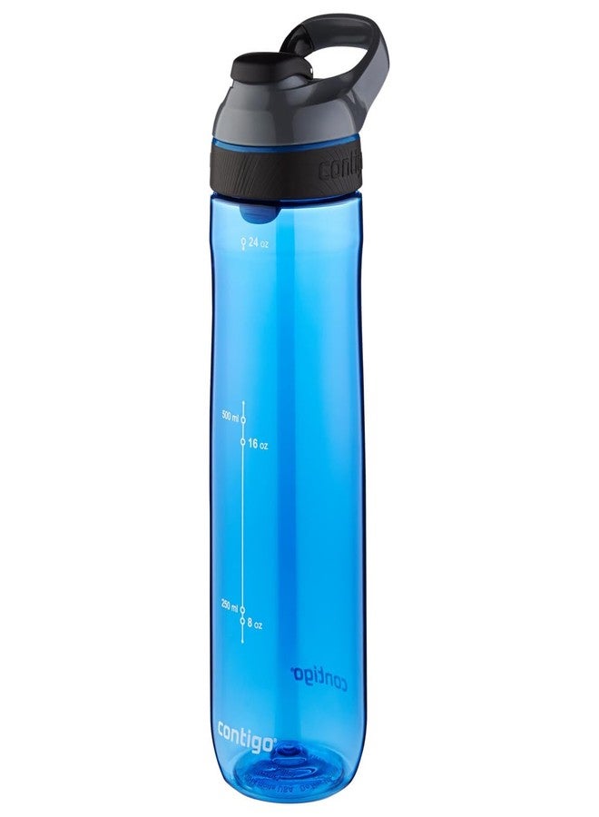 Contigo Cortland Tritan Water Bottle I One Handed Operation, Spill Proof & Leak Proof BPA Free Bottle with Autoseal Technology, 720 ml (Pack of 1) - Image 1