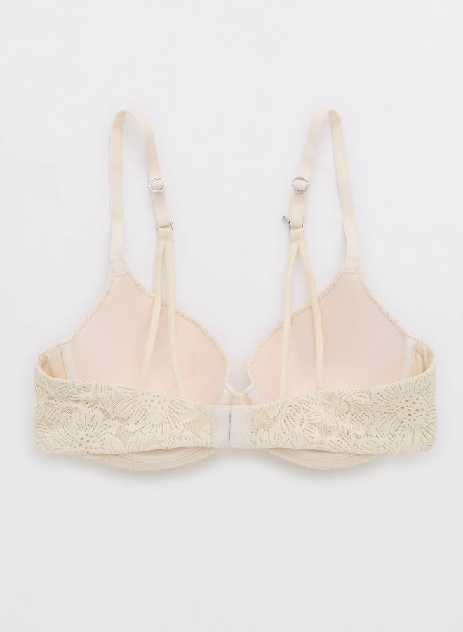 Aerie Sunnie Demi Push Up Bloom Lace Bra  - Image 5