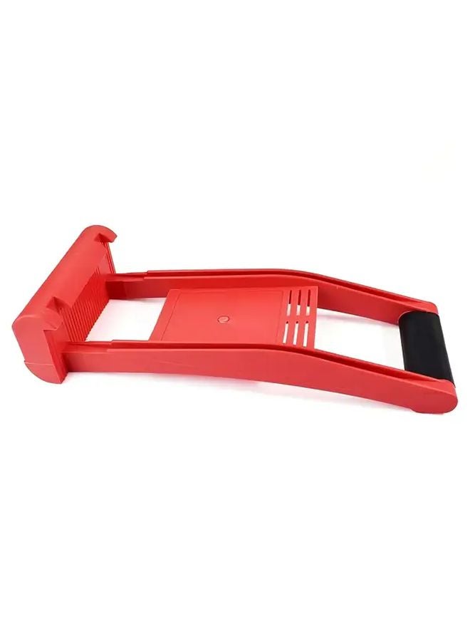 Red Heavy Duty Gypsum Board Lifter Tool 170lb Capacity Load Bearing Handle for Drywall Plywood Glass Panels - Image 1