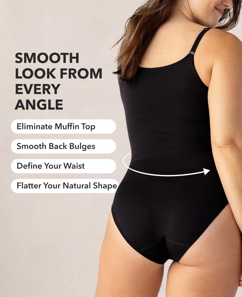 SHAPERMINT Bodysuit Women Shapewear - Tummy Control Body Suit for Women - Seamless Compression Slimming Shaping Bodysuit - Small to Plus Size Available - Image 4