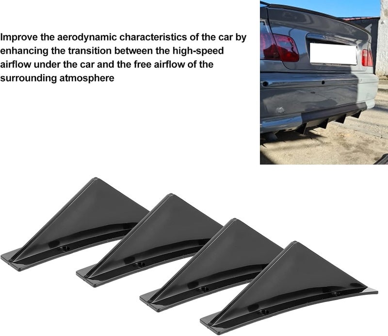 User friendly optimized build Side Skirts for Cars, Glossy Black Shark Fin Rear Bumper Diffuser Lip Spoiler Kit with Mounting Screws Universal Nationwide warehouse layout Integrated local logistics Low maintenance Dense material Modern practical shape All season compatible build Light & heavy use compatible All-round well-engineered practical build Ergonomic build Global assorted color picks Cost effective upgraded craftsmanship Wide range compatible material Diverse purchase plan Diverse application fit Multiple local stock source Strong durable raw material Field test upgraded craftsmanship Detachable clean Odor free color Stable local goods source Simple multi-feature universal build Popular trusted craftsmanship Land transit & shipment compatible Multi-budget available picks - Image 5