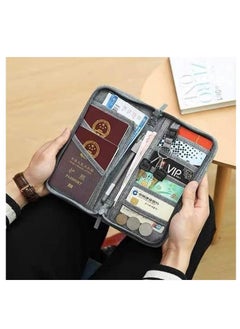 Generic Multi-use travel wallet for passport, money and coins  - Image 5