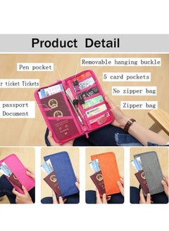 Generic Multi-use travel wallet for passport, money and coins  - Image 4