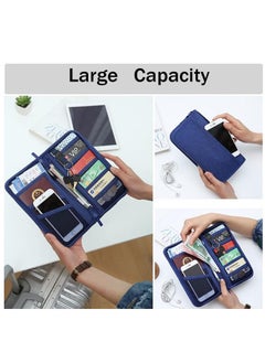 Generic Multi-use travel wallet for passport, money and coins  - Image 1