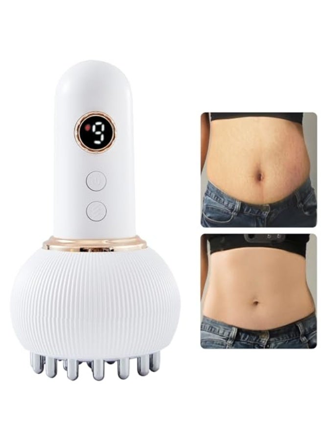 Generic Paiaito Lymphatic Drainage Massager & Anti Cellulite Massage Tool, Helps Reduce Stretch Marks & Cellulite, for Legs, Arms & Belly, Body Sculpting Machine with Microcurrent, Light, Heat & Vibration  - Image 1