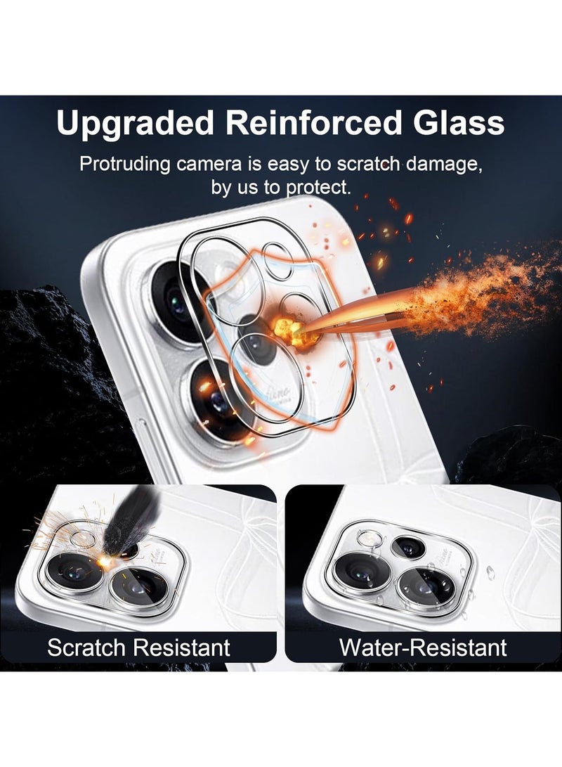 general [3+3 Bundle] Compatible with OPPO Reno 15 Pro Screen Protector and HD Tempered Glass Camera Protector, [Supports Fingerprint Unlock] 9H Hardness Scratch-Resistant Bubble-Free - Image 4
