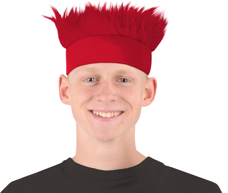 Beistle Hairy Headband Red 60277R 1 Count Pack of 1 - Image 2