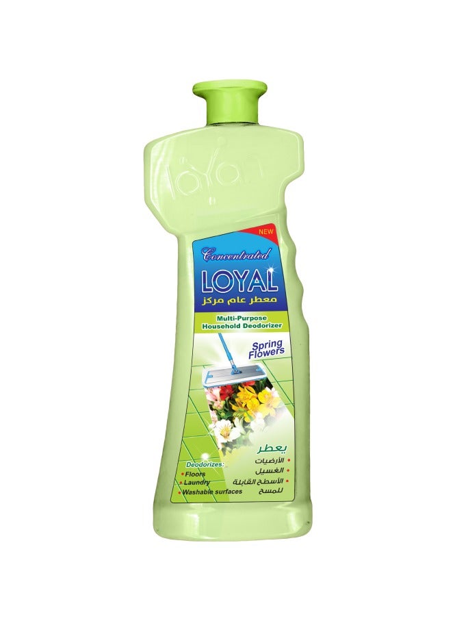 loyal Multi-Purpose Household Deodorizer Spring Flowers Green 700 ml