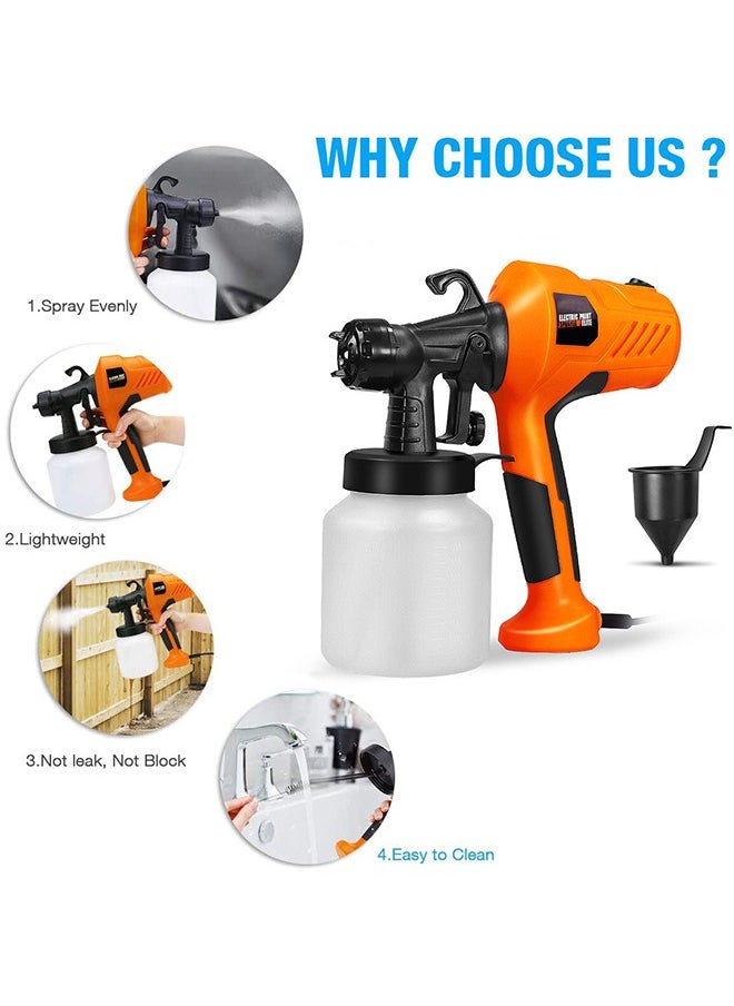 Garlo - High Power Electric Spray Gun with 3 Nozzle (800ml) - Image 1