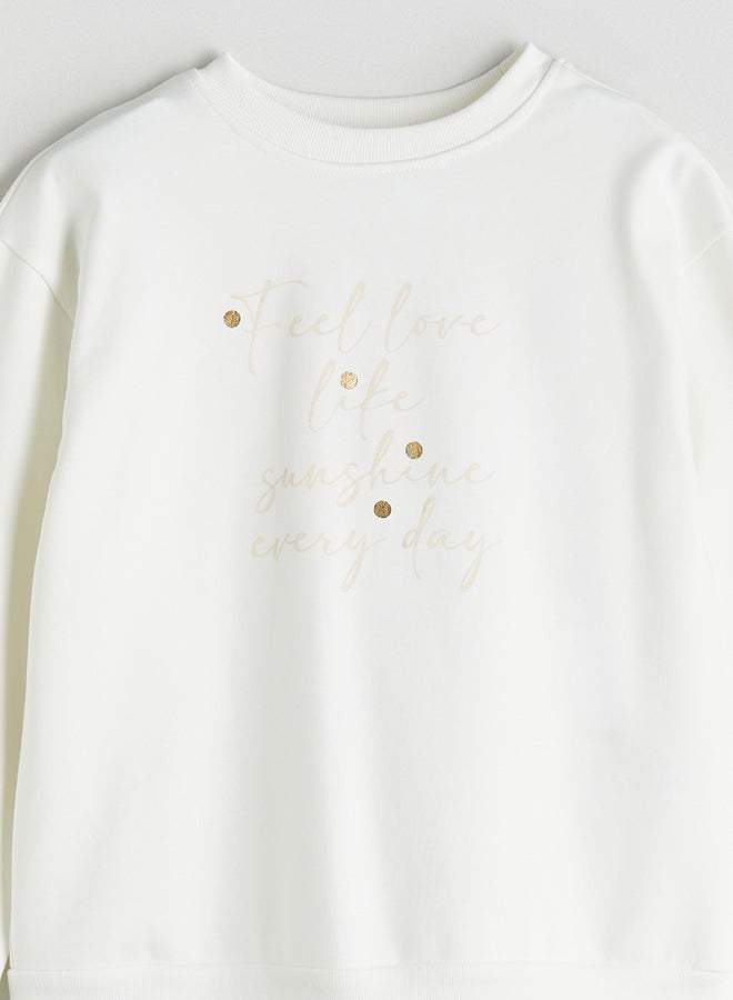 LC WAIKIKI Crew Neck Girls' Sweatshirt - Image 2