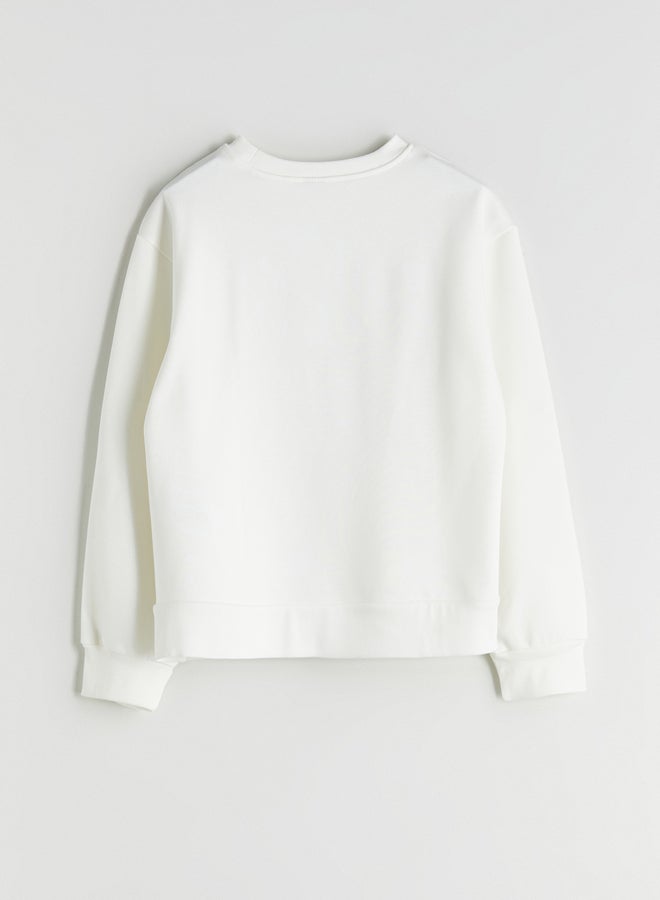 LC WAIKIKI Crew Neck Girls' Sweatshirt - Image 3