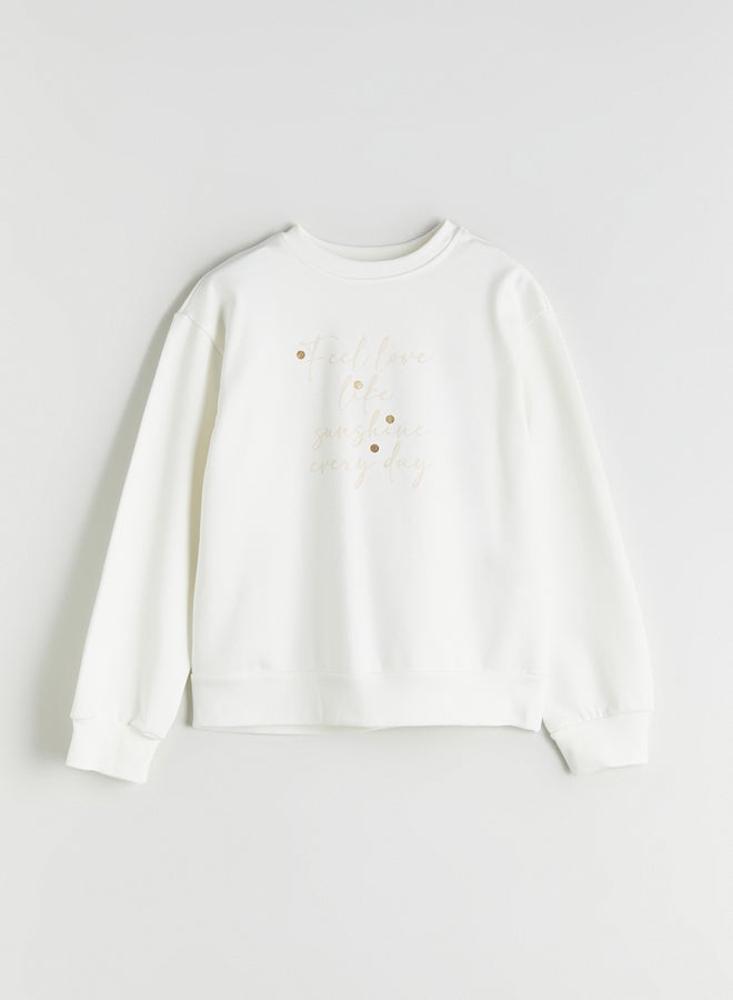 LC WAIKIKI Crew Neck Girls' Sweatshirt - Image 1