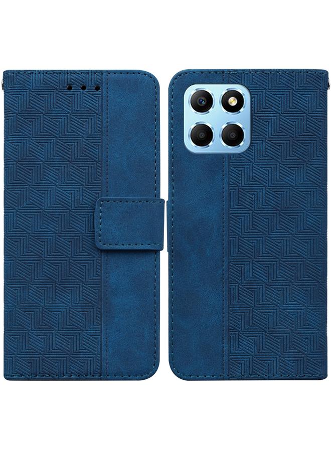 جرين تايجر جراب هاتف Honor X8 5G من الجلد المنقوش هندسيًا - Image 1