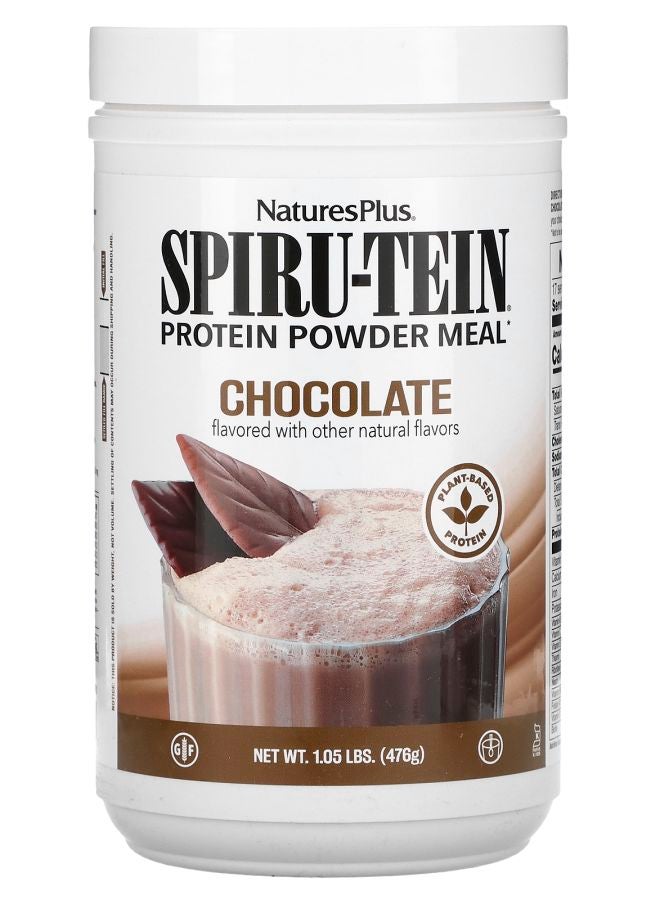NaturesPlus Spiru-Tein Protein Powder Meal Chocolate 1.05 lbs (476 g)