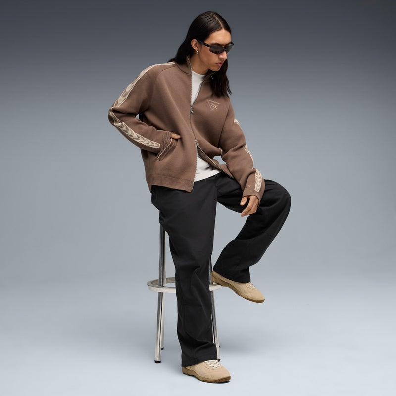 PUMA x REPRESENT KING Indoor Mens Beige Sneakers - Image 3
