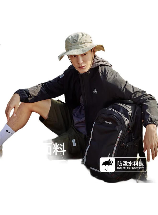 Pelliot Outdoor Hiking Backpack, Lightweight, Large Capacity, Professional, Waterproof, Double Shoulder Bag For Women, Travel, 16902507, Green - Image 1