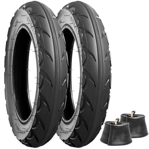 YeYouC 125x275 Replacement Tire and Inner Tube 12 12 x 275 Dirt Bike Tire Tube for Razor MX350 MX400 Dirt Rocket XTreme X560 Compatible with 12 12x2 34 Electric Scooters Tire Tube2Sets - Image 1