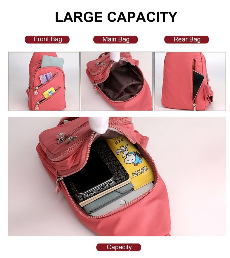 Hiflyer Crossbody Bags Trendy Fanny Packs Cross Body, Sling Bag for Women Crossbody Purse (Tropical Plant) - Image 5