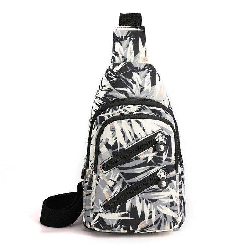 Hiflyer Crossbody Bags Trendy Fanny Packs Cross Body, Sling Bag for Women Crossbody Purse (Tropical Plant) - Image 1