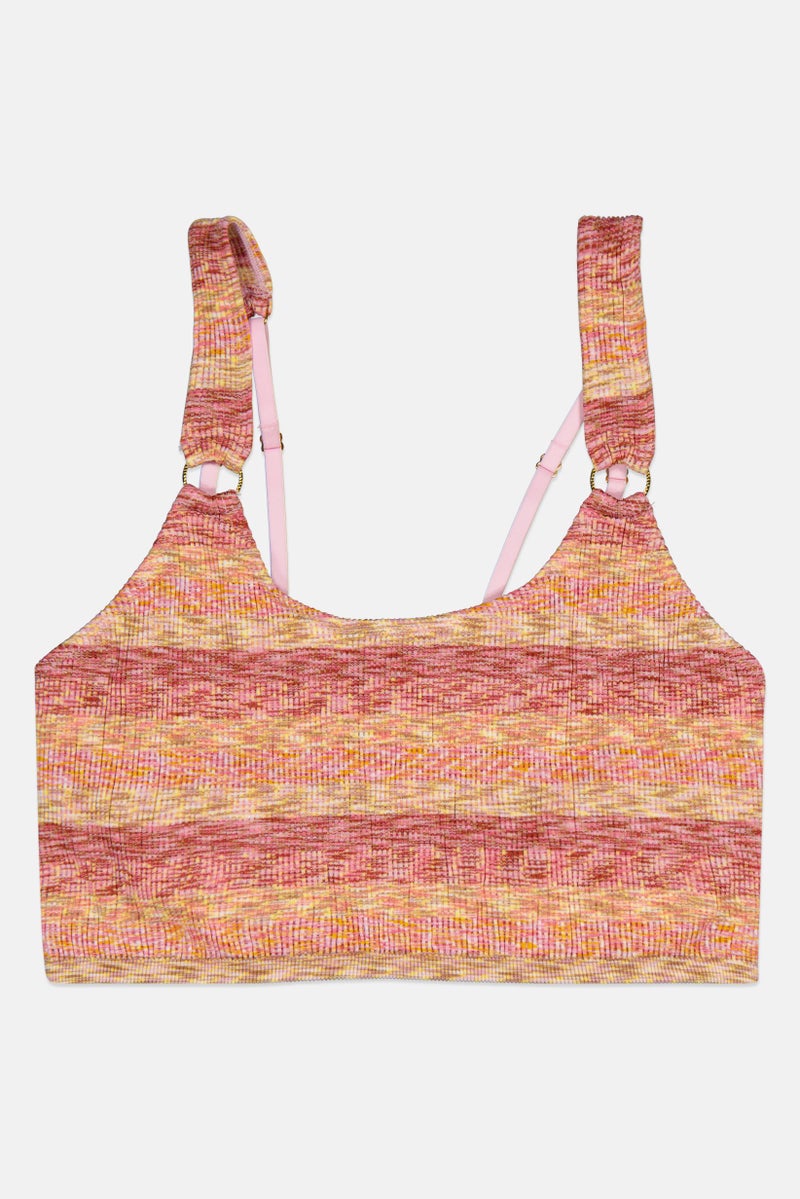Aerie Women Space Dye Non Padded Seamless Bralette, Multicolor - Image 1