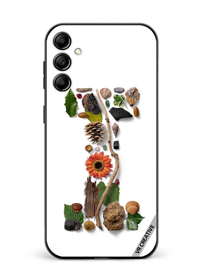 VR CREATIVE Protective Case Cover For Samsung Galaxy M14 Alphabet I Design Multicolour - Image 1