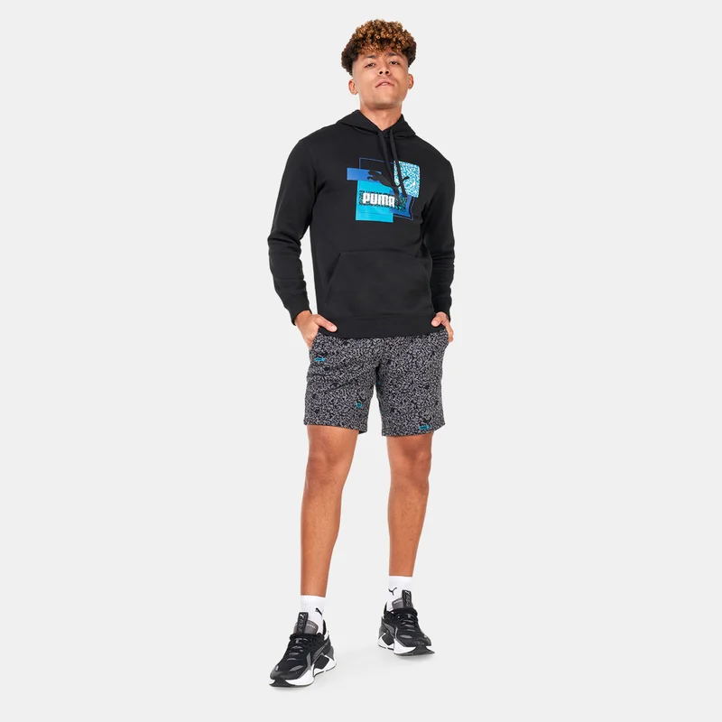 Puma Black Men's Brand Love Hoodie for Men | Best Price UAE