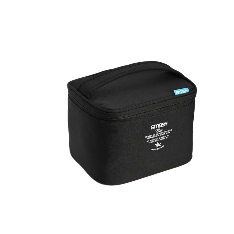Smash Insulated RPET Cube Lunch Bag BLACK