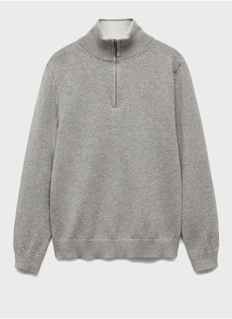 MANGO - Kids Harry Essential Sweater - Image 1