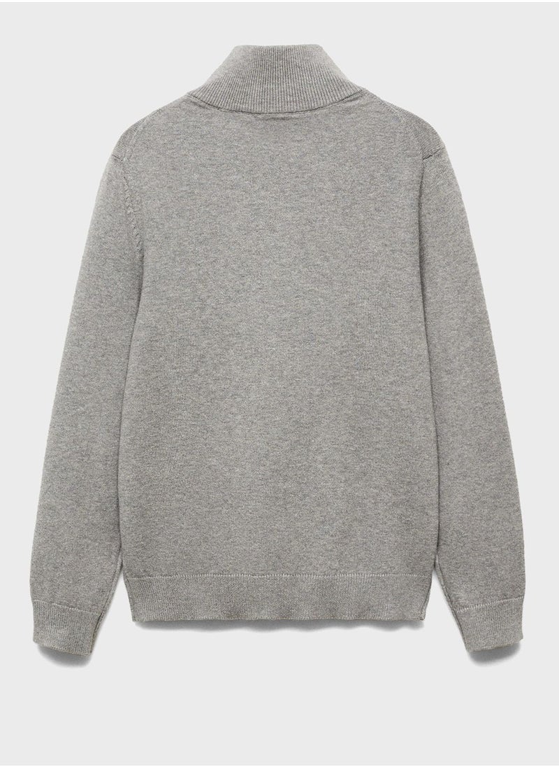 MANGO - Kids Harry Essential Sweater - Image 1